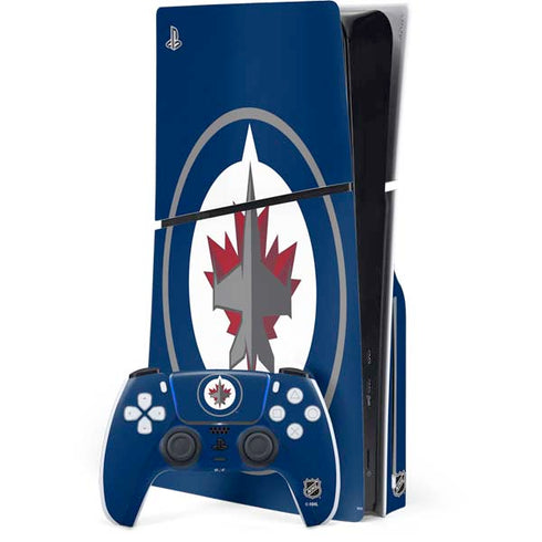 NHL Winnipeg Jets Logo PlayStation PS5 Skins